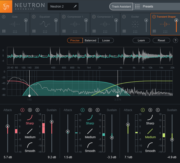 neutron transient shaper